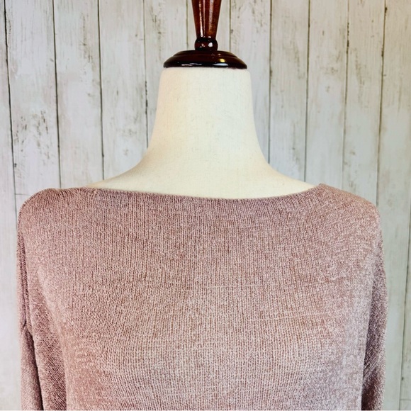 H&M | Soft Dusty Rose Sweater XS – Minimalist Chic Layering Top - Picture 5 of 13